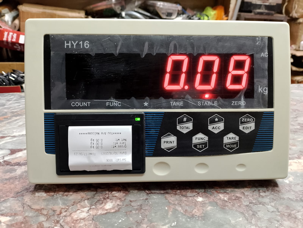 HY16 Weighing Indicator with Built-in Thermal Printer
